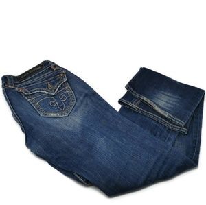 ROCK REVIVAL GWEN Mid Med Boot Flap Metallic Threa